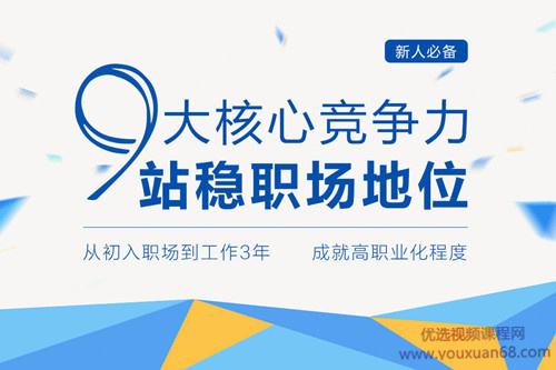 职场核心竞争力修炼班，9大核心竞争力站稳职场地位