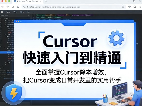 Cursr快速入门到精通,全面掌握Cursr降本增效,把Cursr变成日常开发里的实用帮手